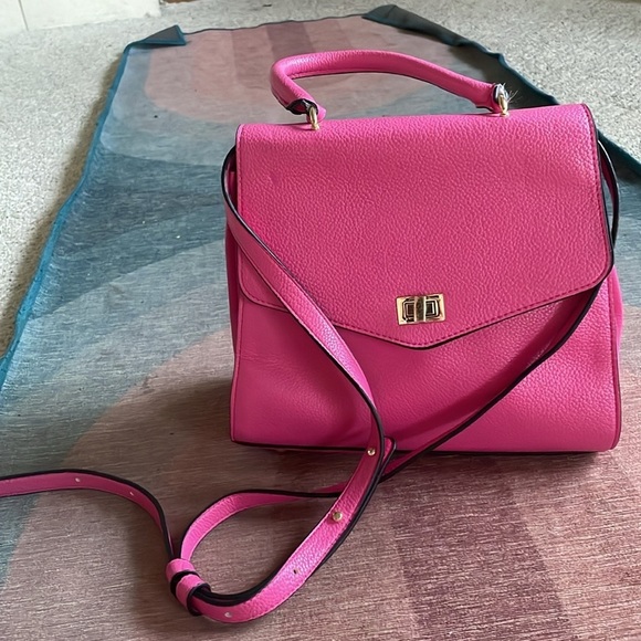 Steve Madden Pink Faux Leather Women's Crossbody Purse - Picture 8 of 17